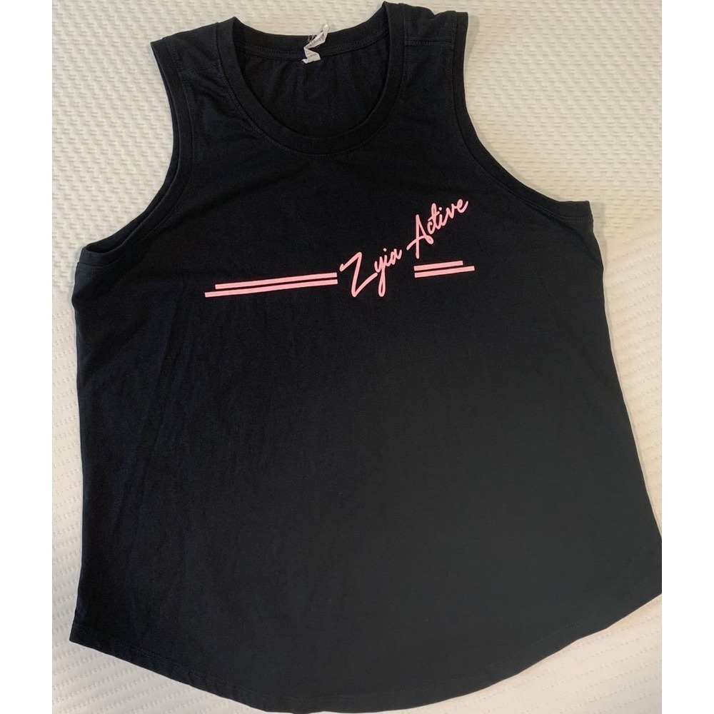 Zyia Active Black South Beach Tank size medium